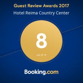 Booking.com Guest Review Award 2017 Hotelli Reima Country Center 8/10